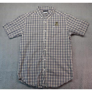 Columbia Mens Button Down Small Notre Dame Fighting Irish